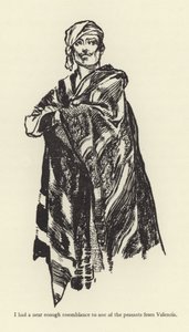 I Had a Near Enough Resemblance to One of the Peasants from Valencia by René Bull
